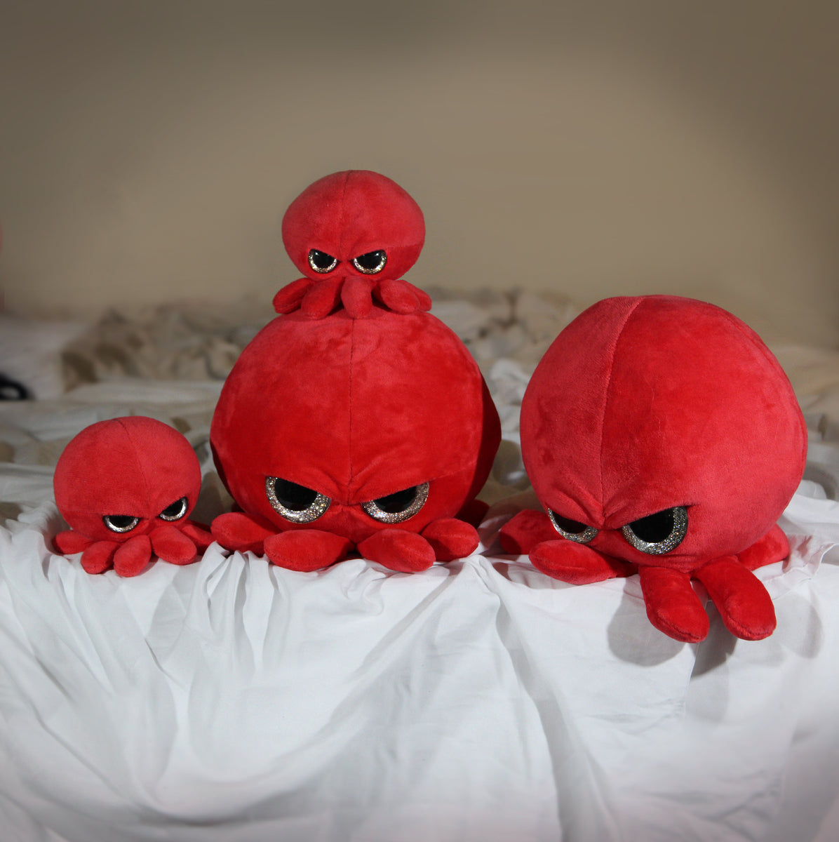 Large Grumpy Octopus + Keychain Bundle – The Grumpy Octopus